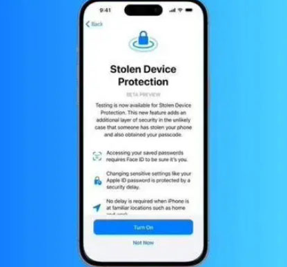 驻马店苹果授权维修店分享被盗设备保护功能开启方法