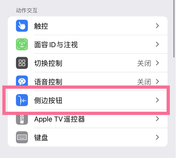 驻马店苹果14维修店分享iPhone14 Plus侧键双击下载功能关闭方法 